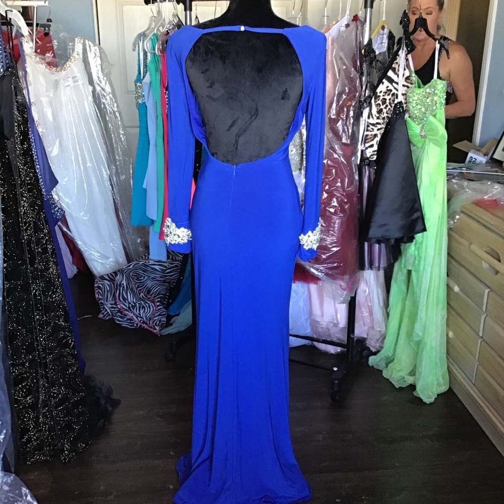 Nika Blue Dress View 2